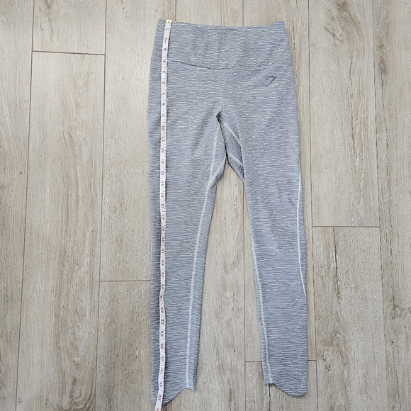 Gymshark Speed Leggings, Size Small, Gray/Light Green Multi - Picture 11 of 11